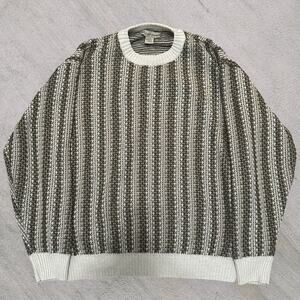 Munsing wear patterned knit sweater